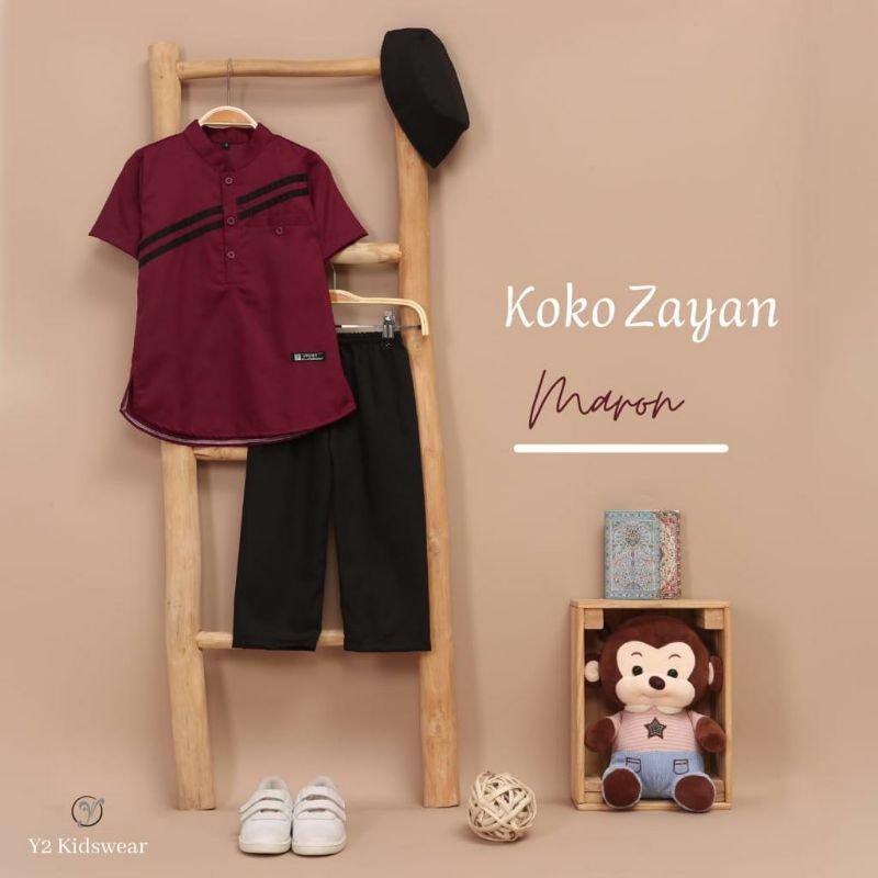 Setelan koko anak baju muslim anak laki laki by MD Kidswear