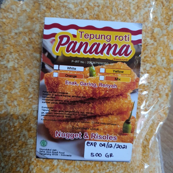 

Tepung roti mix 500 gram / panir Panama