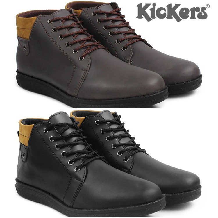 sepatu formal pria kickers atlon sneakers tali keren sepatu kerja kantor pria murah berkualitas