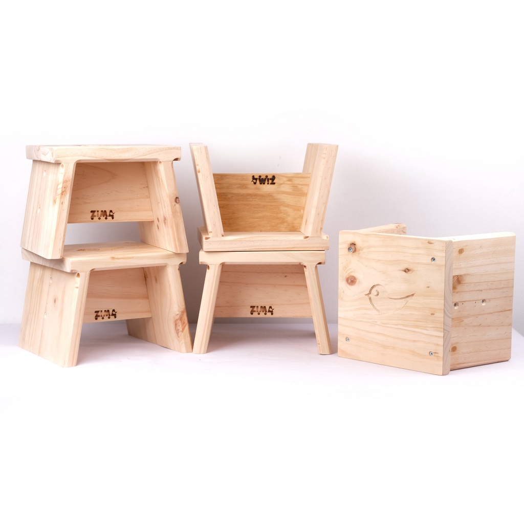 Dingklik/Bangku/Stool kayu anak unik