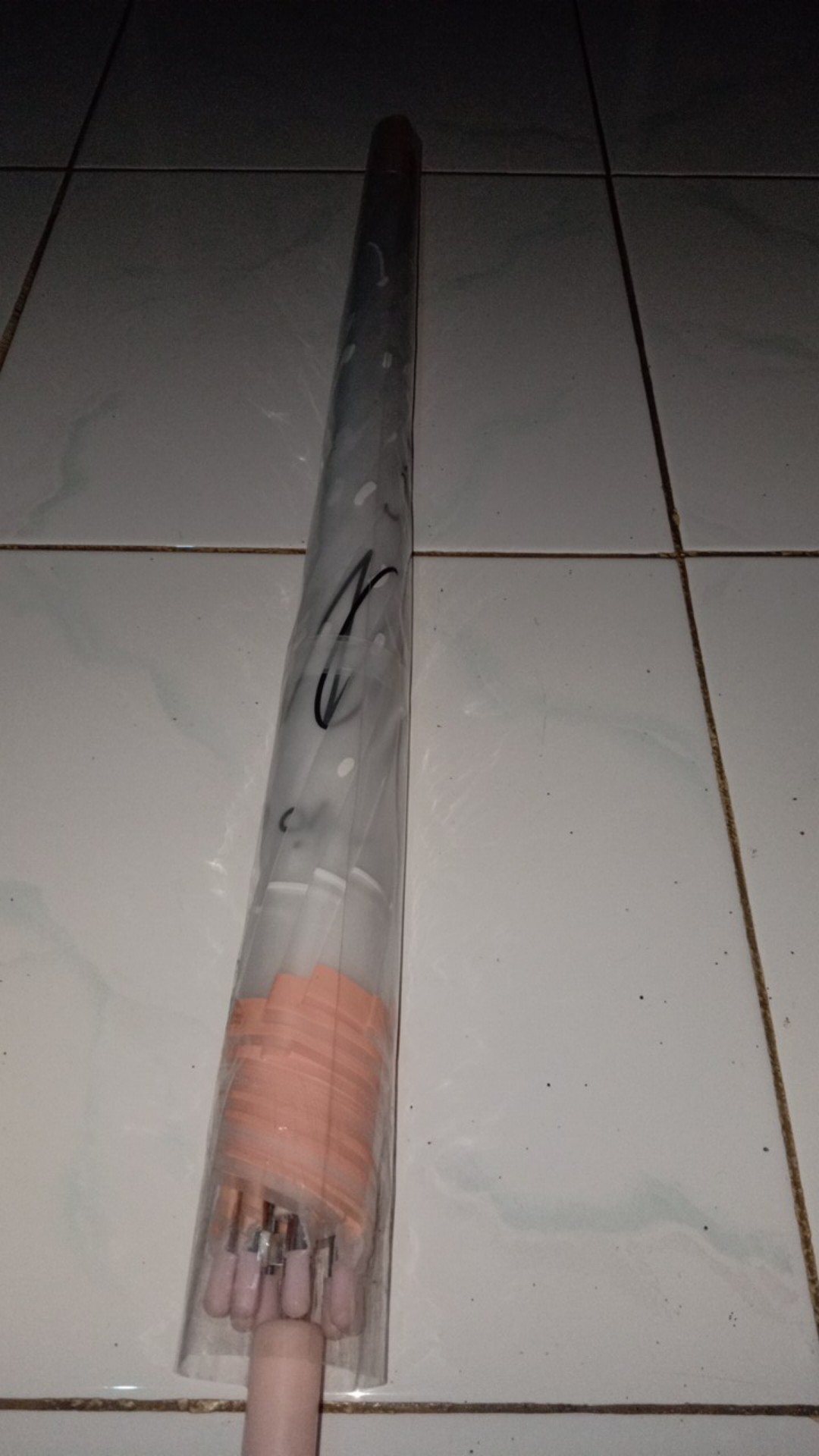 Payung Umbrella Lipat Jepang Korea Motif Transparant Perlengkapan Hujan Premium Hadiah Gift Kado