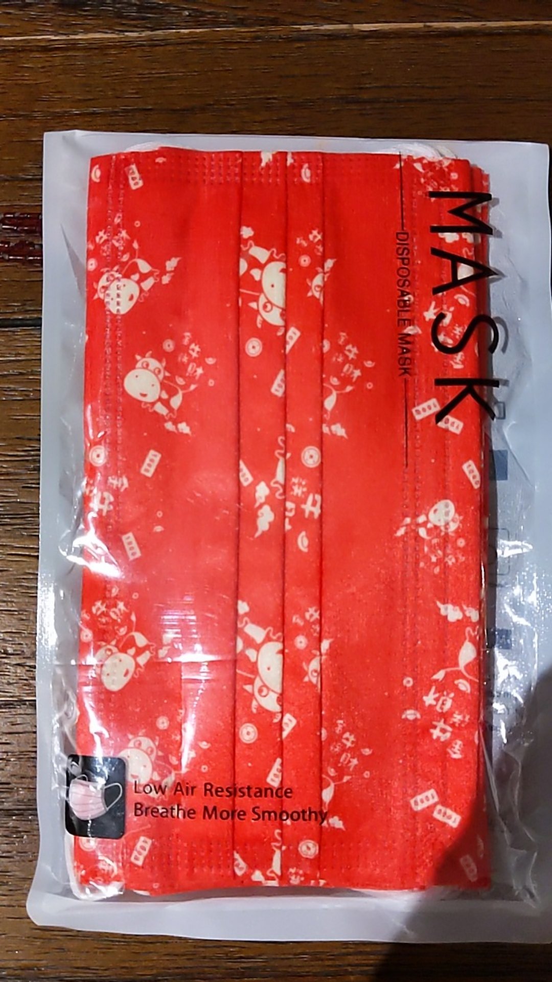 Masker Imlek 3 Ply | 5pcs | 10pcs | 50pcs