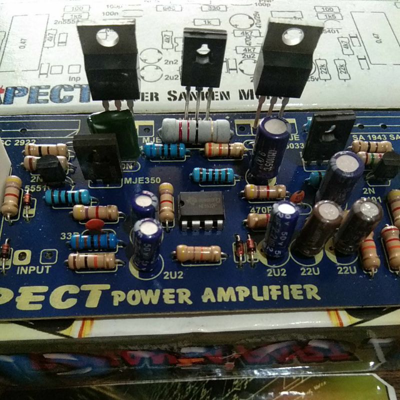 Driver Apect 500watt Amplifier