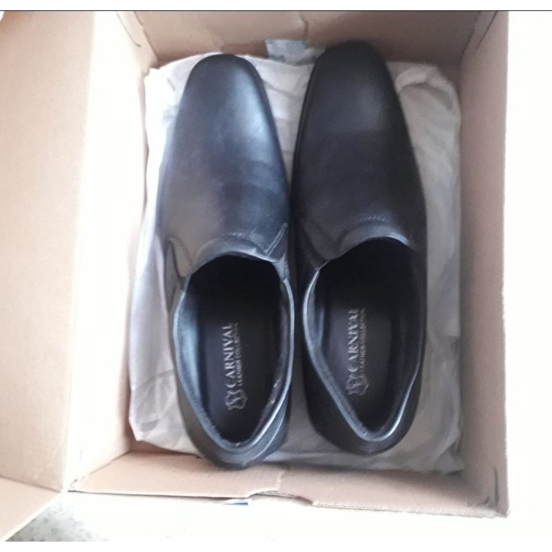 new bukan preloved sepatu kerja pria kulit asli garut no bucheri yongki