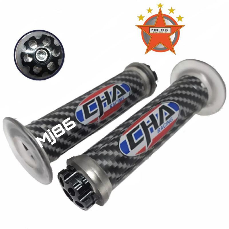 Handgrip Karbon Jalu Grip Jalu Nmax Aerox Pcx Scopy Vario Mio Beat Cbr R15 Vixion Ninja