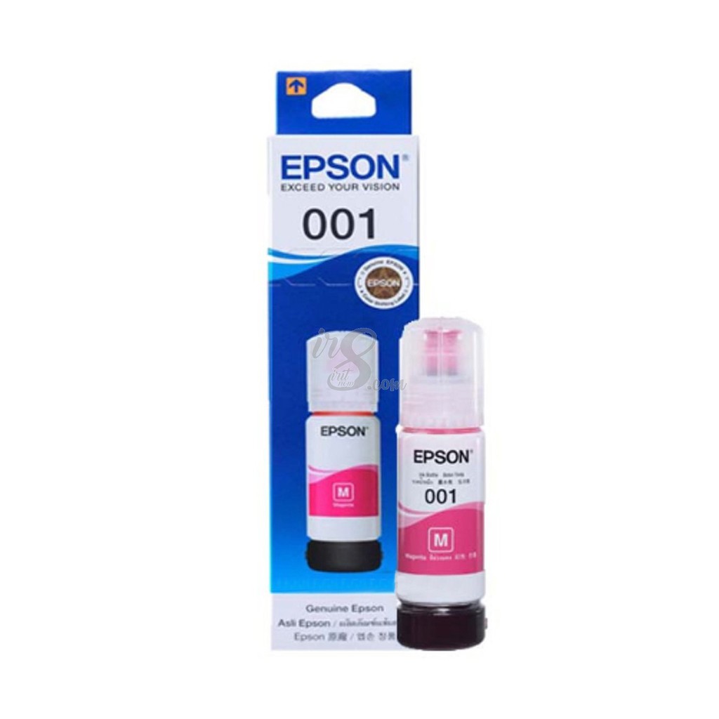 TINTA EPSON 001 WARNA BIRU, MERAH, KUNING