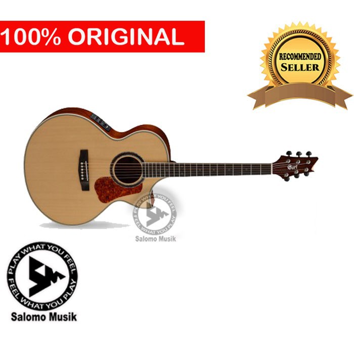 Gitar Akustik Elektrik Original Cort NDX 20 NAT