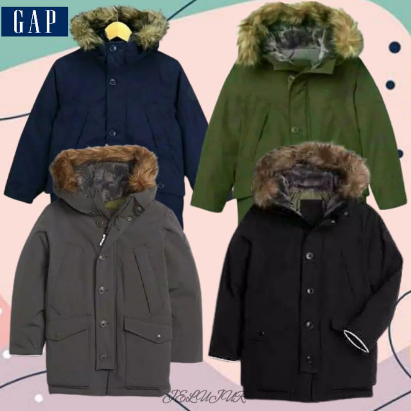 JAKET WINTER/JAKET MUSIM DINGIN GAP Kids - Winter Coat Cold Control Ultra Max Down Parka Jacket