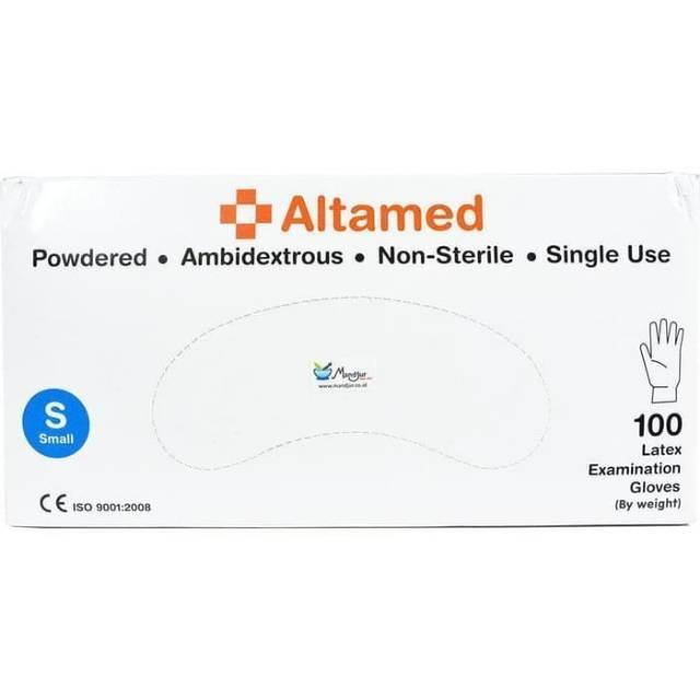 Altamed Latex Gloves Powdered/Sarung tangan Altamed Latex | Shopee ...