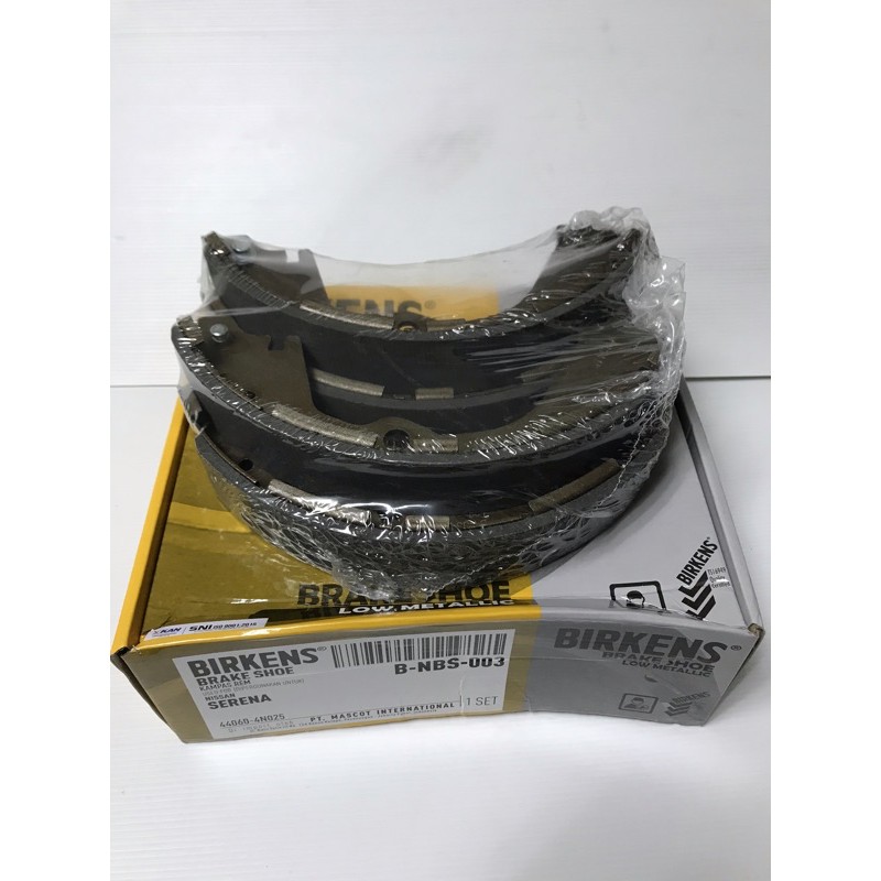 Brake shoe Kampas Rem Belakang Tromol Nissan Serena C23 C24