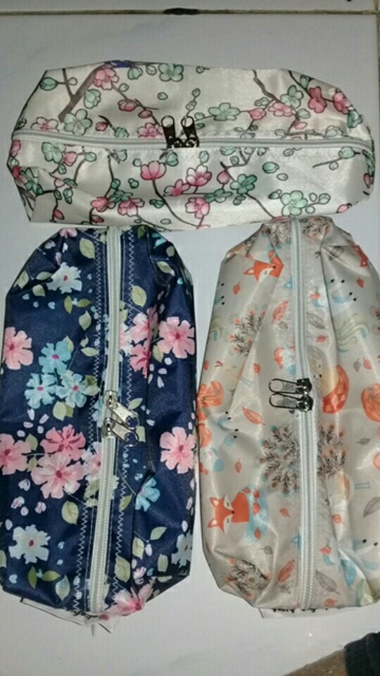 Tempat Tisue Traveling Pouch Kosmetik | Tempat Tisue Waterproof Wetbag