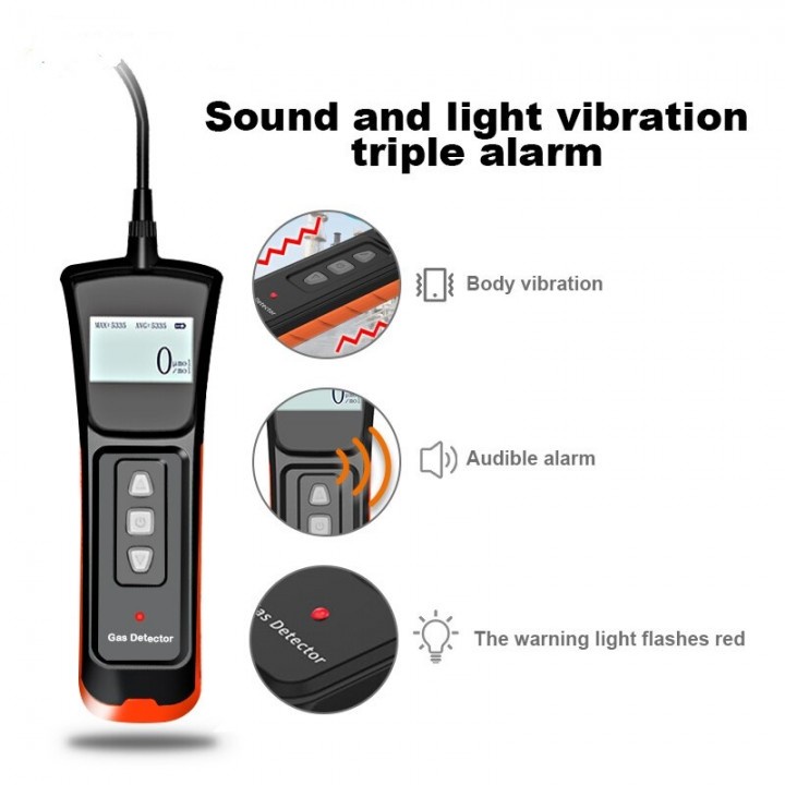 314 ADKORS EX Gas Leak Detector Waterproof - Alat Deteksi Kebocoran Gas Portable