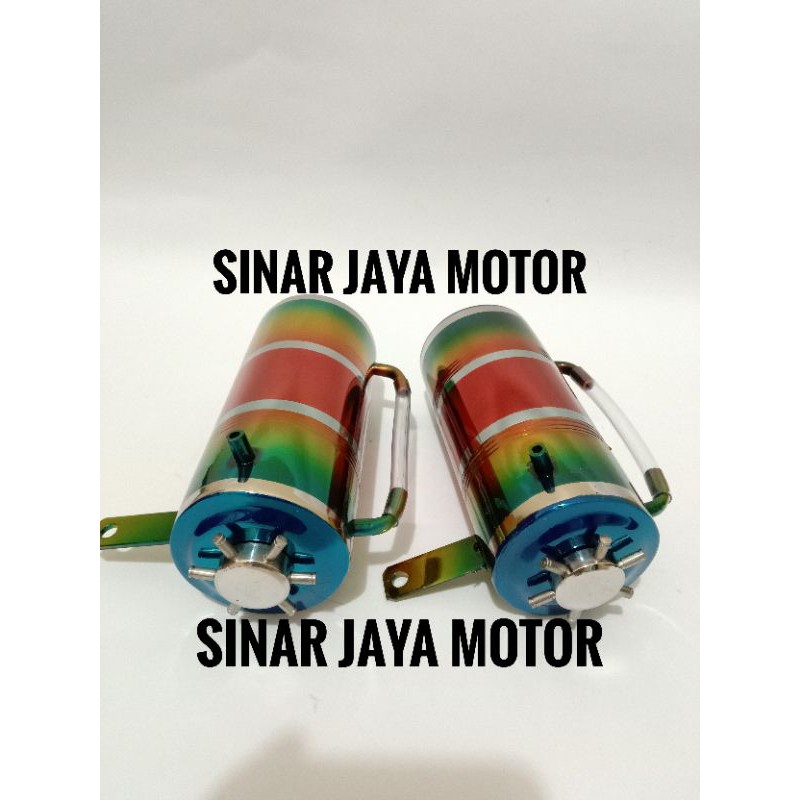 botol air radiator oli samping oslam ninja r. ninja rr. njnja ss Pelangi