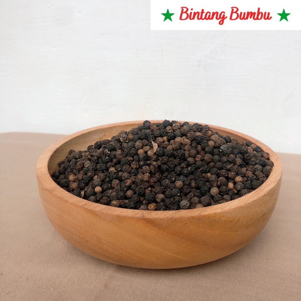 

Lada Hitam / Blackpepper Bulat Kualitas Premium Berat 50 gr sd 250 gr