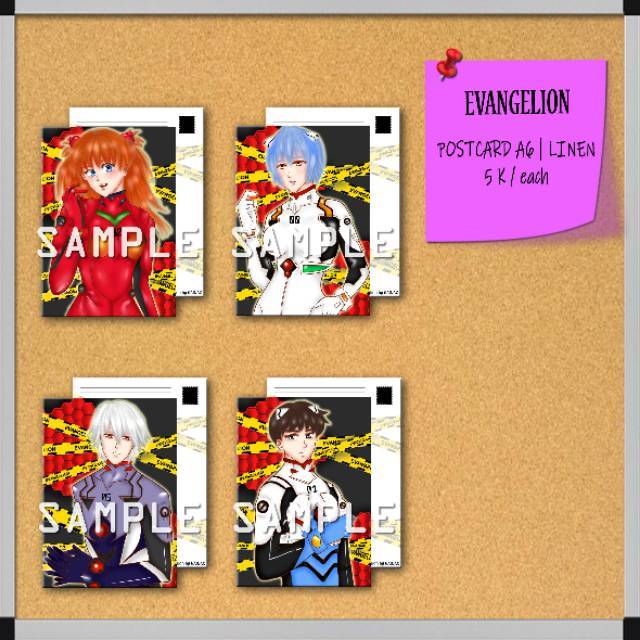 

Evangelion Postcard