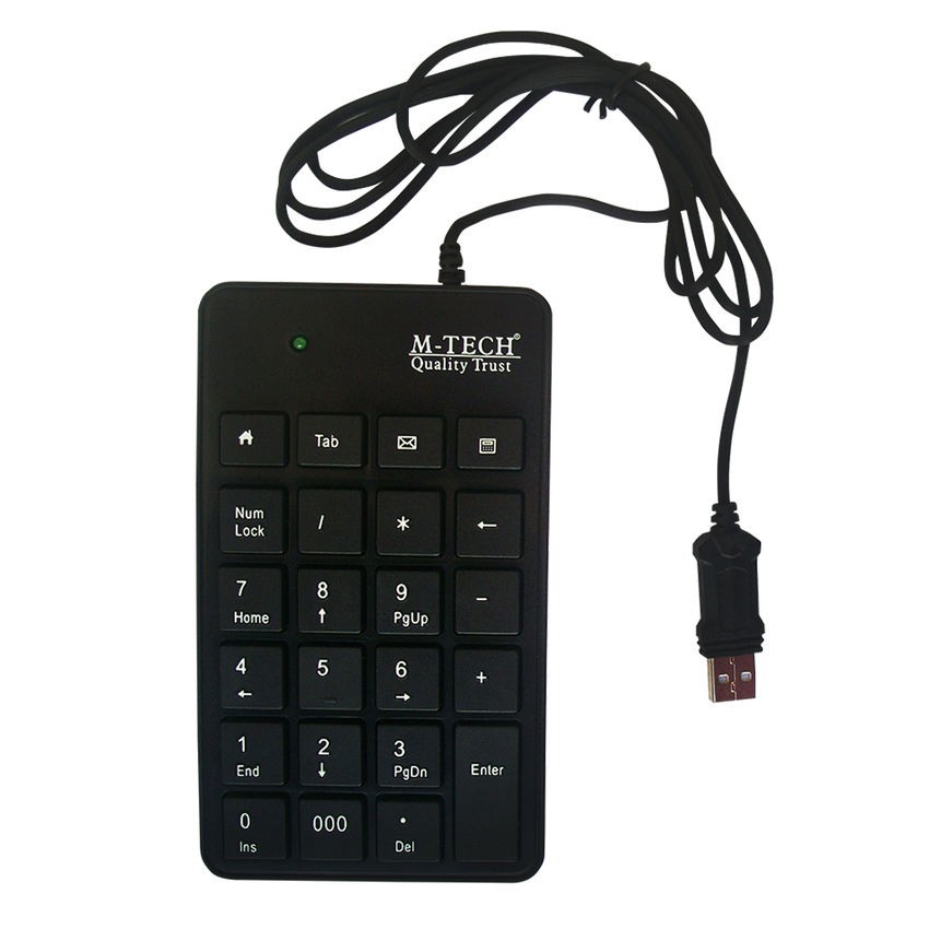 Trend-M-Tech Keyboard USB Numeric - Hitam
