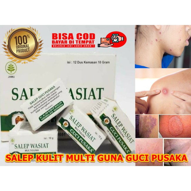 Obat jamur gatal gatal salep panu kadas kurap kutu air saleb guci pusaka