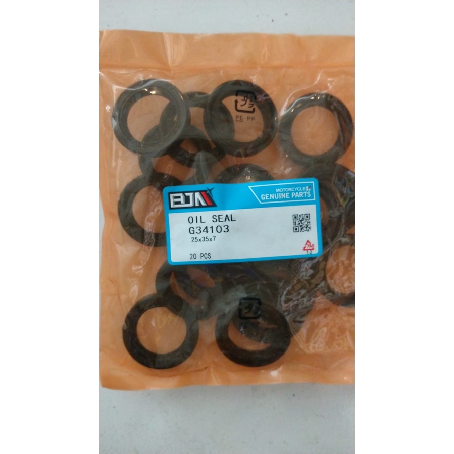 OIL SEAL SIL GER DEPAN MAJU MUNDUR 25 35 7 BJM KUALITAS BAGUS