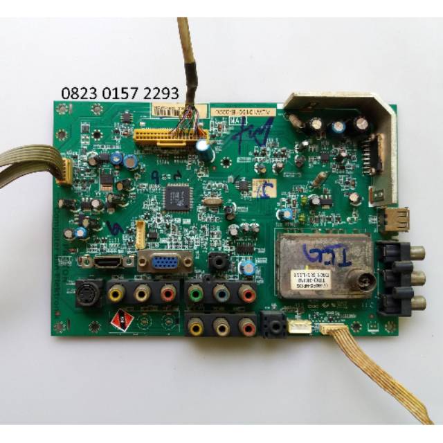Mainboard LCD TV TCL 32" L32D10 PH24M PLM 24M61 24B63 PCB Matherboard 40-MT8223-MAH2XG . Mesin ALW10