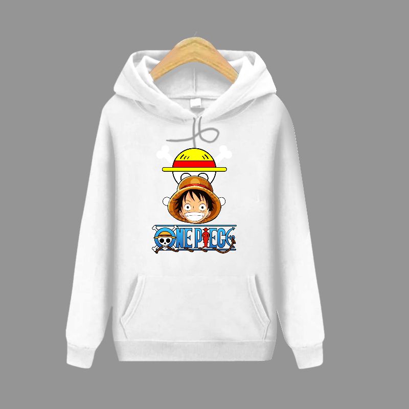 sweater hoodie anak Luffy one piece/model kekinian/umur 3-17 tahun/bisa COD