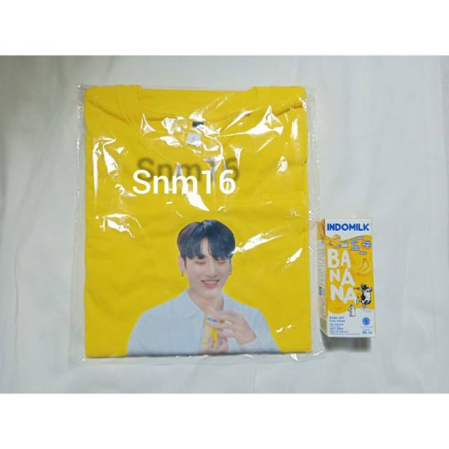 banana milk t-shirt Jungkook bts / banana milk indomilk / banana milk jungkook bts