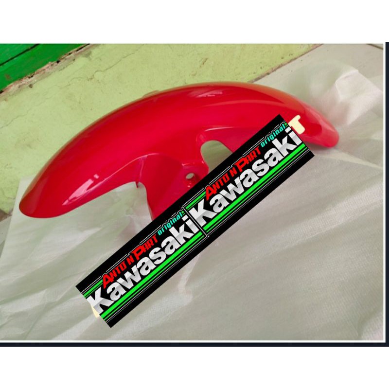 spakbor slebor depan Ninja Rr mono Z250 Sl merah original