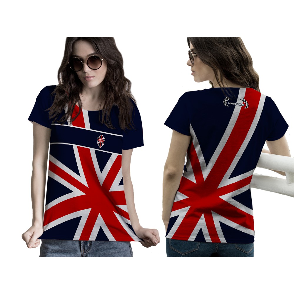 Baju Kaos Tshirt Jersey Wanita Sepeda Goes Road Bike London Taxi Custom Fullprint 02