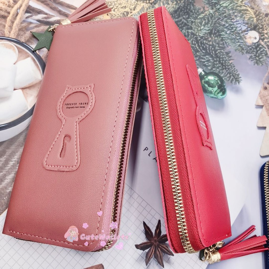 Dompet Wanita Panjang Lipat BS52 Dompet Panjang Dompet Koin / Kartu Dompet ACC