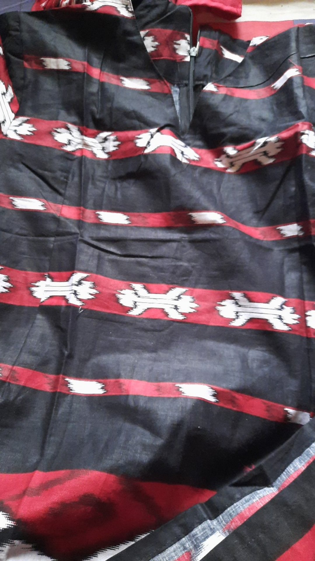 Batik Wanita Blouse Atasan Songket Kombinasi Bersaku Size S-m-l-xl-xxl-3l-4l-5l