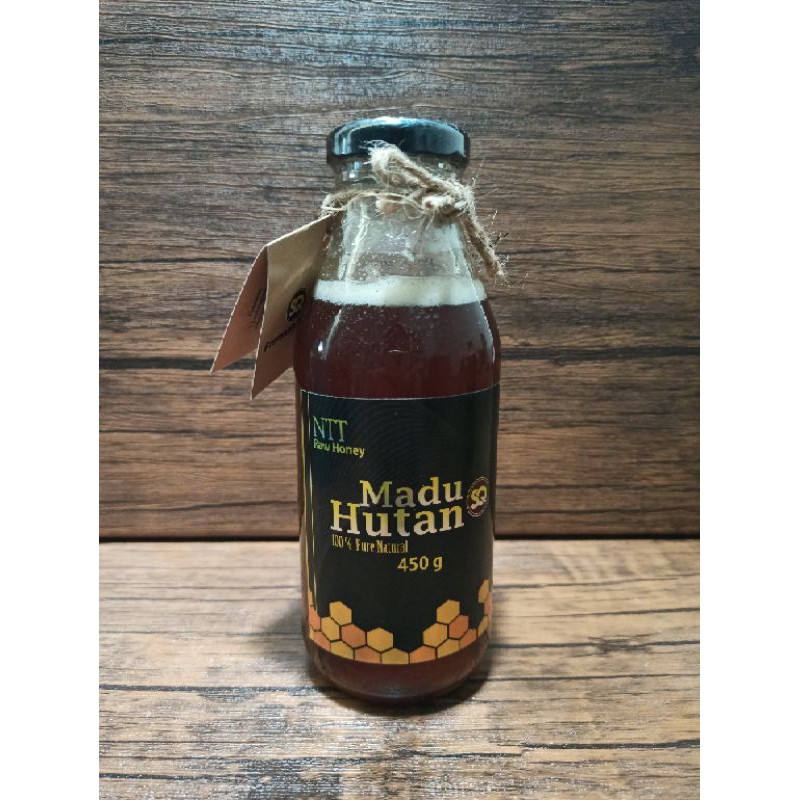 ILFAZY FOOD Madu Hutan Asli Raw Honey 450 gram