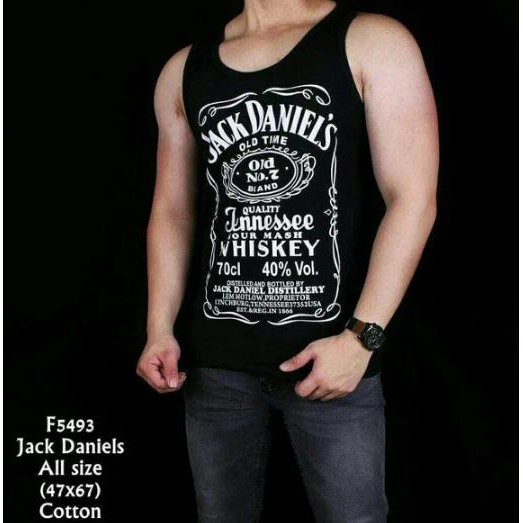 (PROMO) Baju kaos singlet tanktop santai gym fitness bali heineken beer cowok