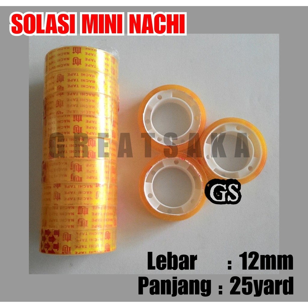 

ISOLASI MINI NACHI BENING TRANSPARAN ORI
