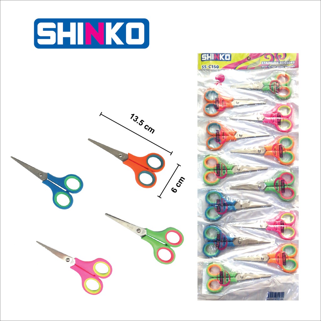 

M2000 Gunting Kertas / Stainless Steel Scissors SS-C150 LUSIN