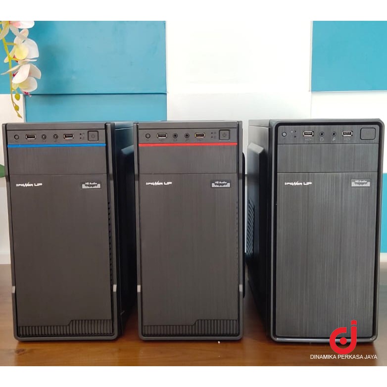 CASING POWER-UP include PSU 500W, MICRO ATX, BLACK