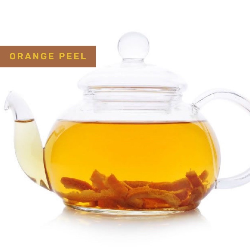 Organic&amp;Joy • Orange Peel Tea/Chen Pi/teh kulit buah jeruk (anti virus,bagus kulit,sehat pernafasan, teh kulit buah jeruk,dried orange peel,teh kulit jeruk kering,tangerine peel,tisane)