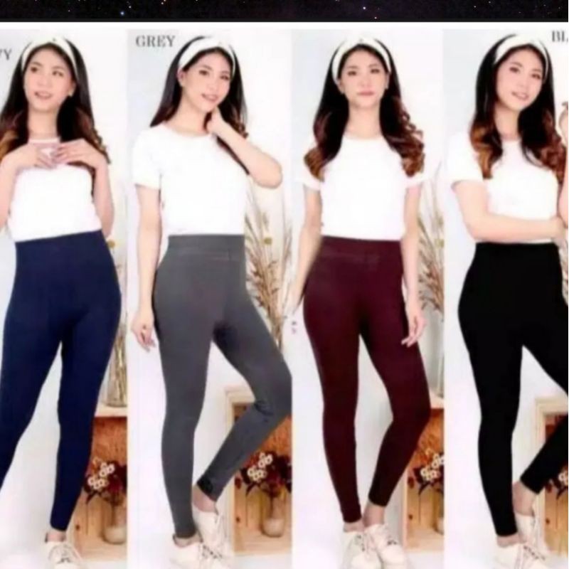Celana Legging Panjang Wanita/Celana Legging Polos Wanita/Celana Legging panjang