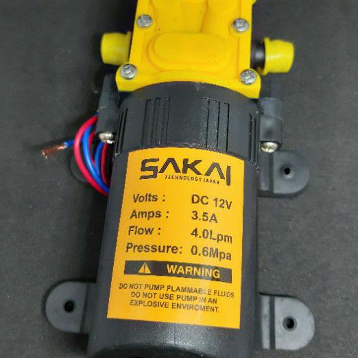 DINAMO TANGKI SEMPROT / TANK SEMPROT ELEKTRIK SAKAI 80PSI