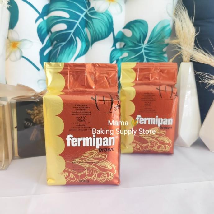

Ragi Yeast Ragi Kering Fermipan Brown 500 gr TERBATAS Kode 1038
