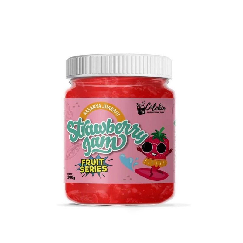 

colekin - selai strawberry jam ( STRAWBERRY JAM ) 200gr