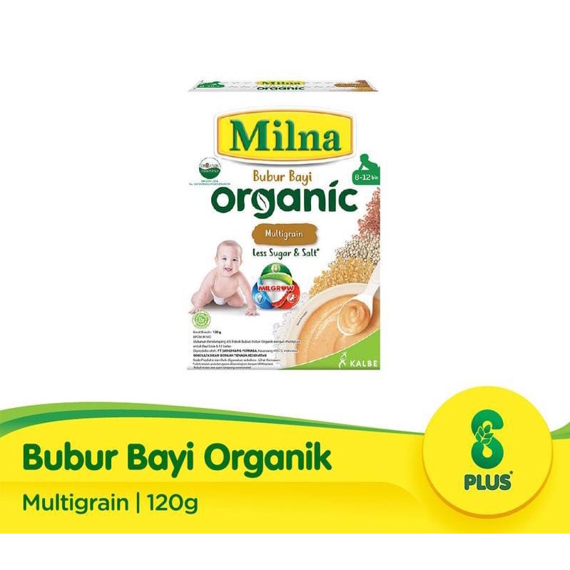 Milna Bubur Organik 120gr