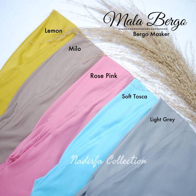 MALA BERGO MALAYA HIJAB INSTAN MASKER