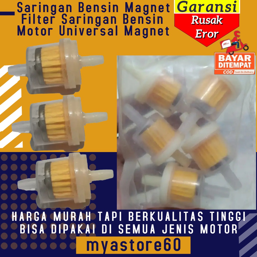 Saringan Bensin Magnet Filter Saringan Bensin Motor Universal Penyaring Udara Magnet Bisa Untuk Semua Motor