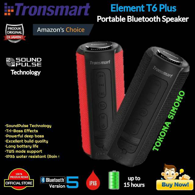 Tronsmart Element T6 Plus / Element T6+ Portable Bluetooth Speaker