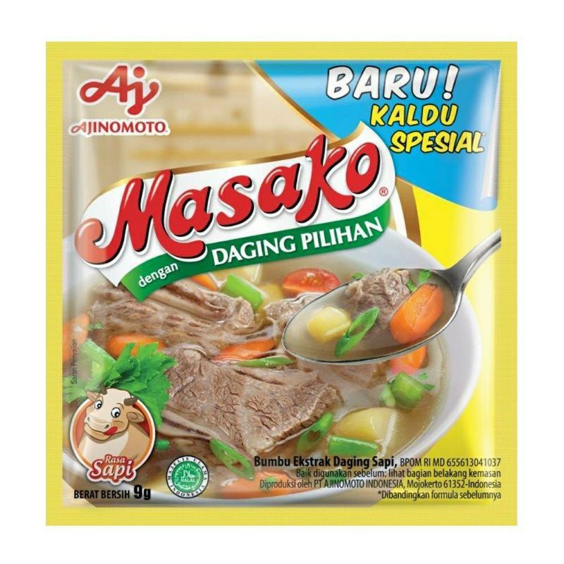 

Ready ‼️‼️Siap Kirim Ajinomoto Masako Penyedap Rasa 9gr
