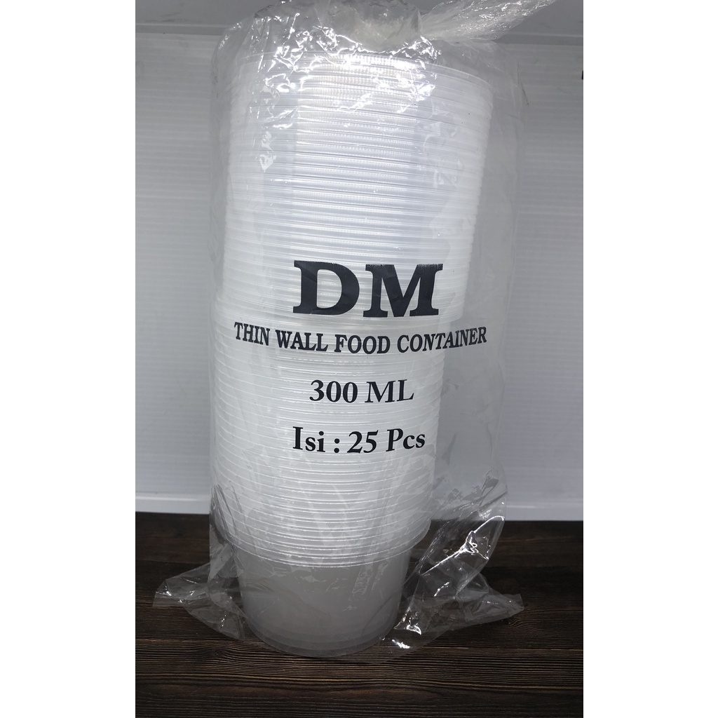 THINWALL MANGKOK 200ML/300ML/400ML (satuan)