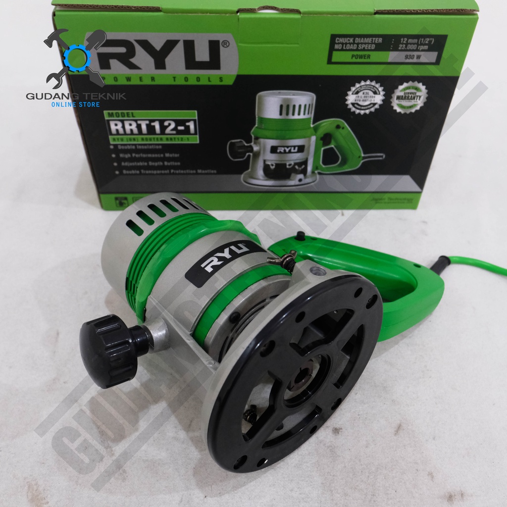 Mesin Profil Ryu RRT12-1 / Mesin Router Ryu RRT 12-1 Wood Trimmer - Mesin Profil Kayu