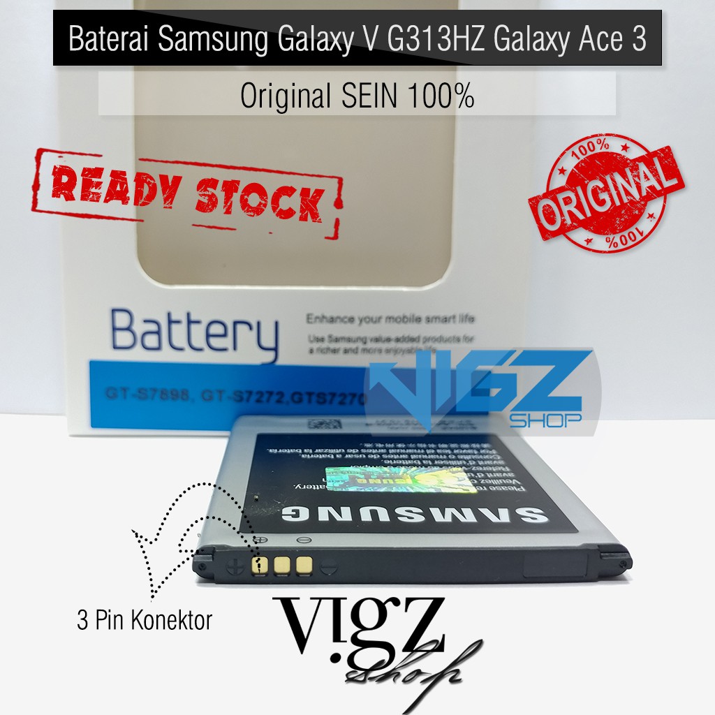 Baterai Samsung Galaxy V G313HZ Galaxy Ace 3 Original SEIN 100%