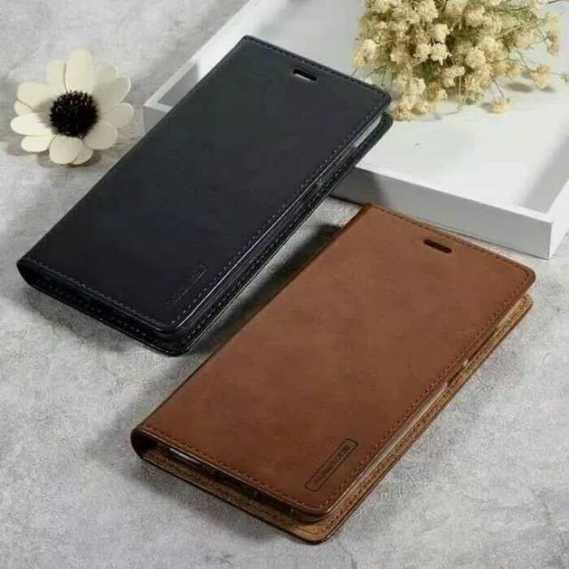 Iphone XS - Bluemoon Mercury Leather Case Kulit
