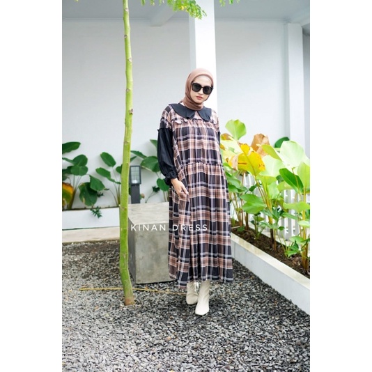 KINAN Dress Vol. 2 Dress Cantik / Pakaian Wanita / Daster Cantik / Baju Rumahan / Busui Friendy / La