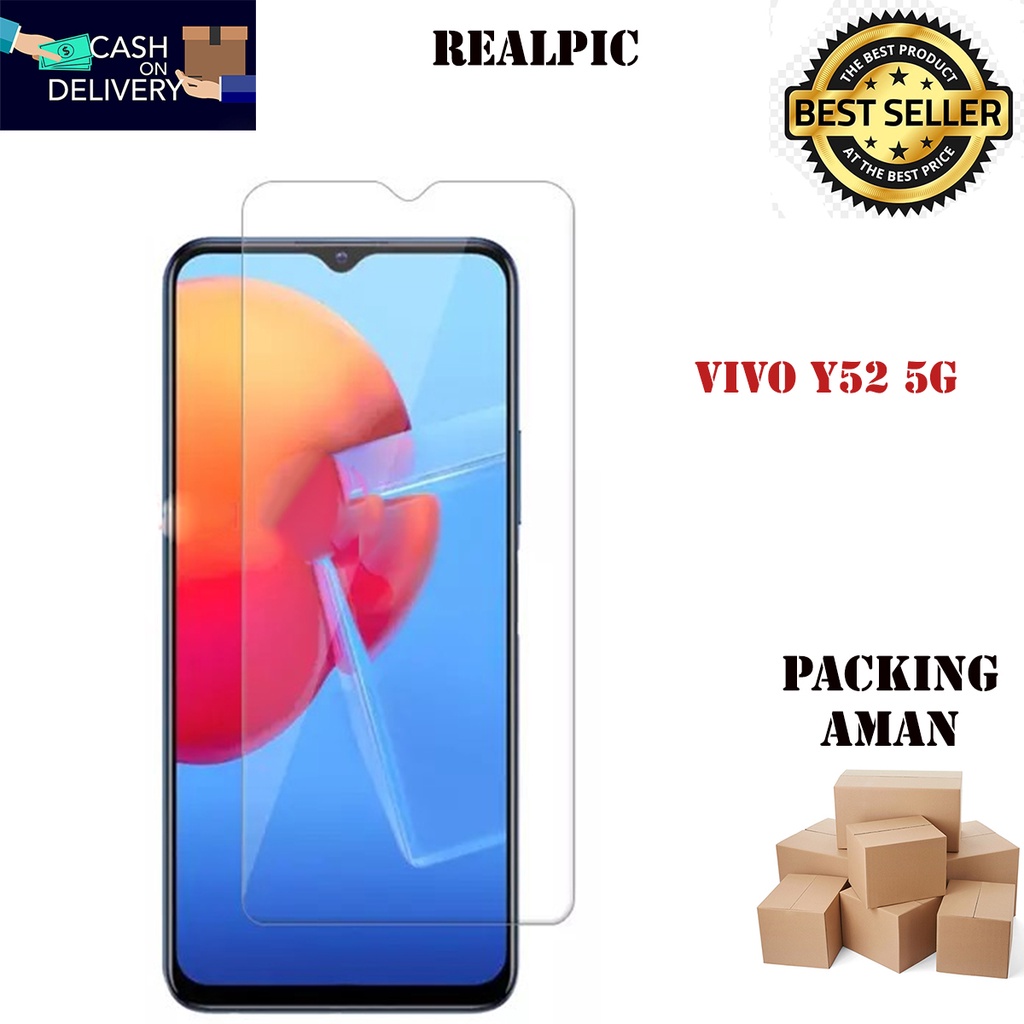 Tempered Glass Vivo Y52 5G Screen Protector Anti Gores